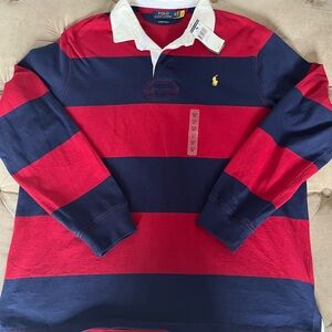 Polo Ralph Lauren long sleeve rugby shirt size xxl